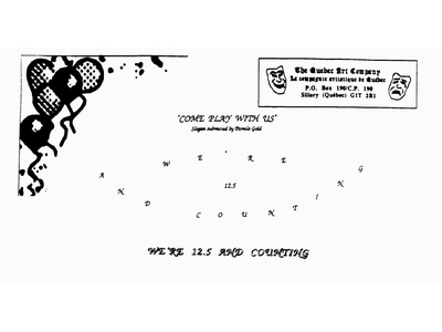 We're 12.5 And Counting
Anniversary Program